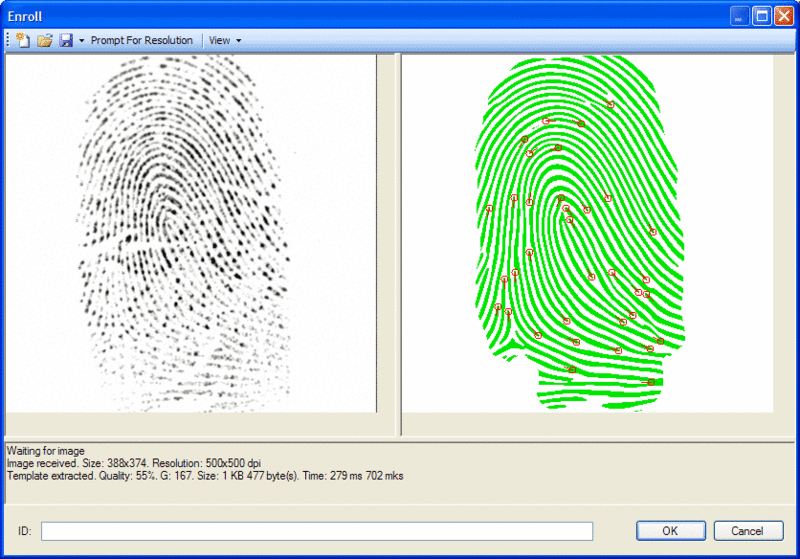 VeriFinger Extended SDK Screenshot